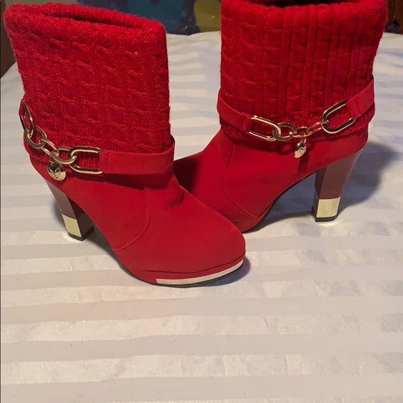Shoes - Red boots